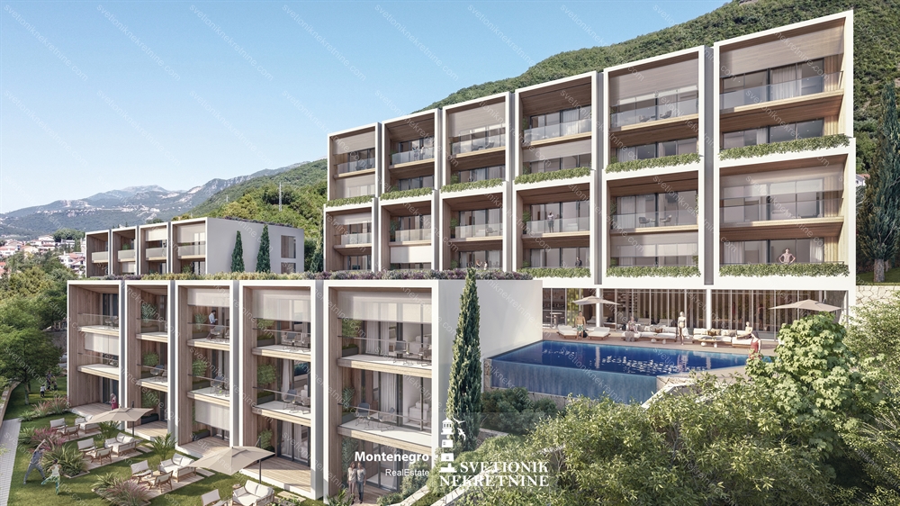 Prodaja stanova Hercegnovska rivijera – luksuzni apartmani pored Portonovog, Kumbor | ID-S1886