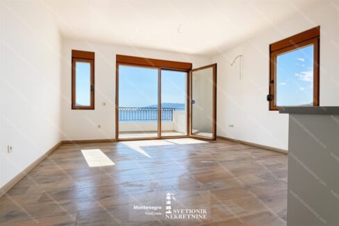 Prodaja stanova Herceg Novi – Jednosoban stan sa pogledom na more, Kumbor