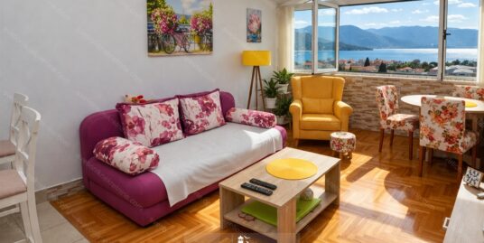 Jednosoban stan 38m2 sa pogledom na more – Bijela, Herceg Novi S2247