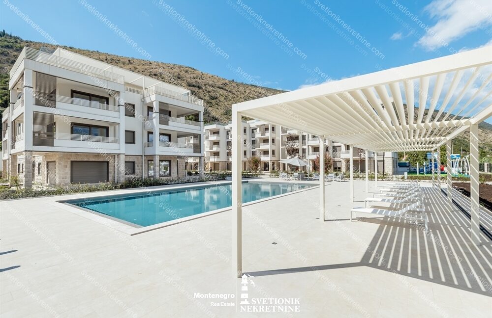 Dvosoban stan u luksuznom kompleksu sa bazenom Igalo Herceg Novi ID S2293 (29)